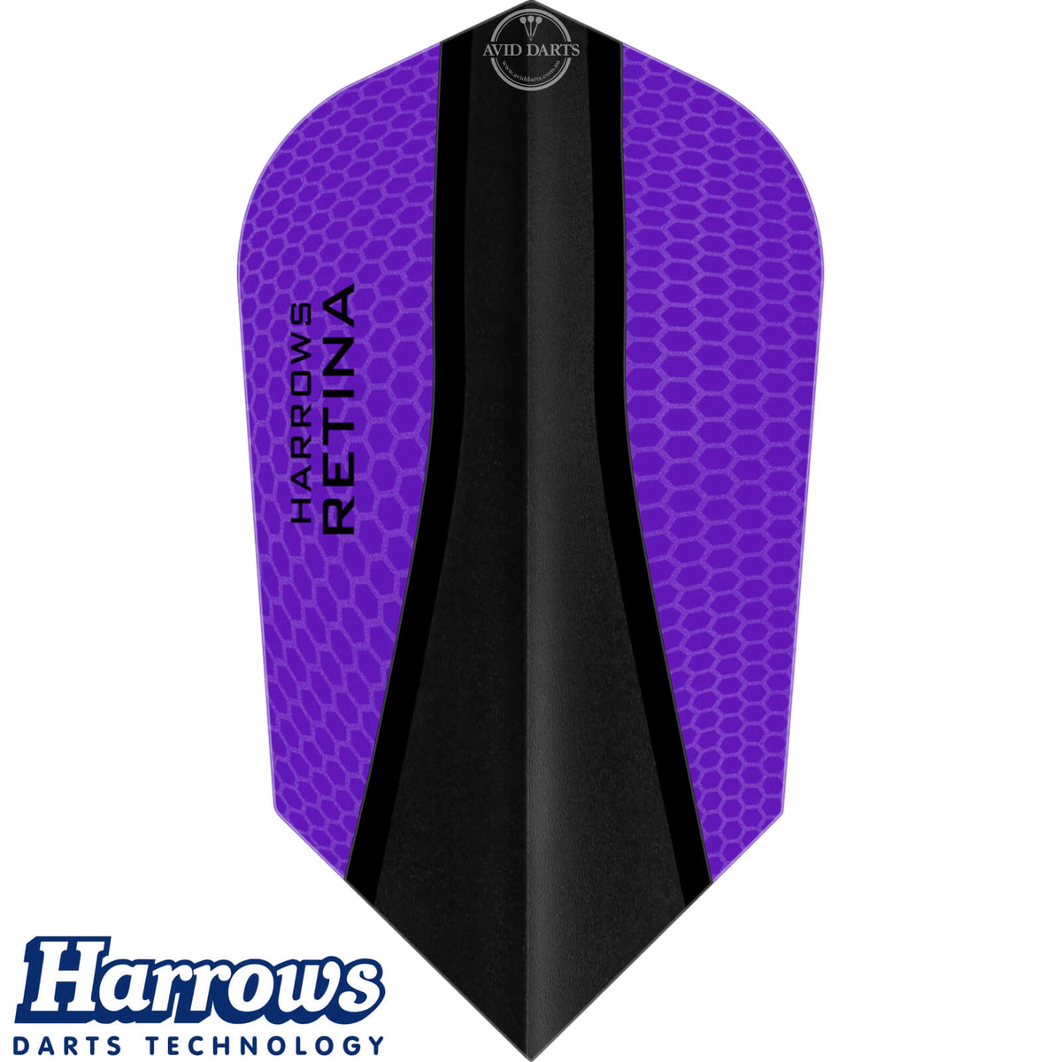 Dart Flights - Harrows - Retina-X - Slim Dart Flights Purple