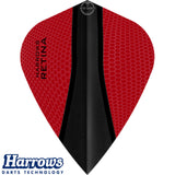 Harrows - Retina-X - Kite Dart Flights - Red