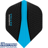 Harrows - Retina - Big Wing Dart Flights - Aqua Blue