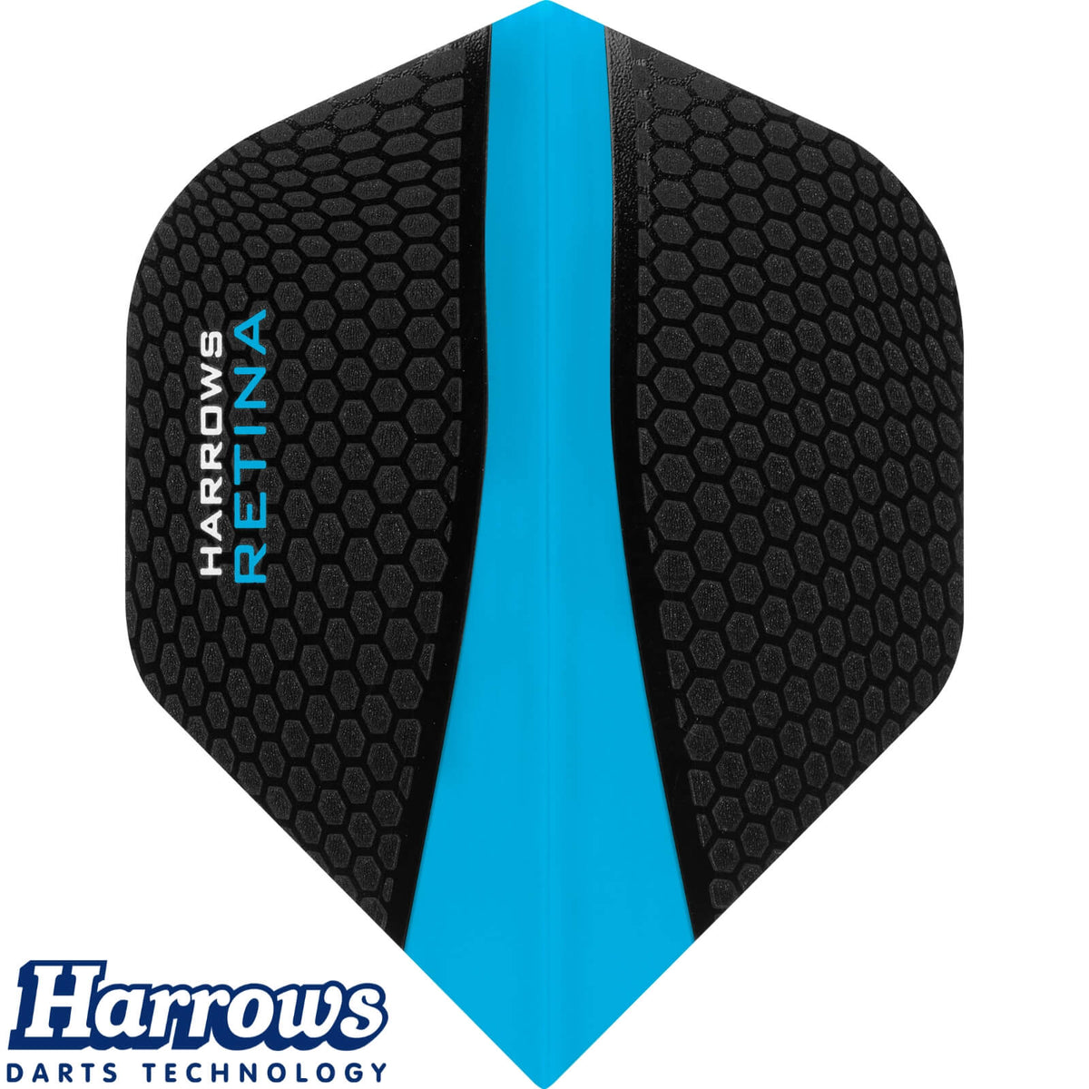 Dart Flights - Harrows - Retina - Big Wing Dart Flights Aqua Blue
