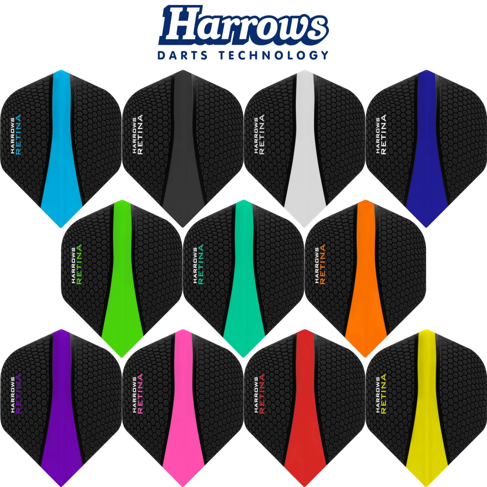 Dart Flights - Harrows - Retina - Big Wing Dart Flights 