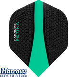 Harrows - Retina - Big Wing Dart Flights - Jade