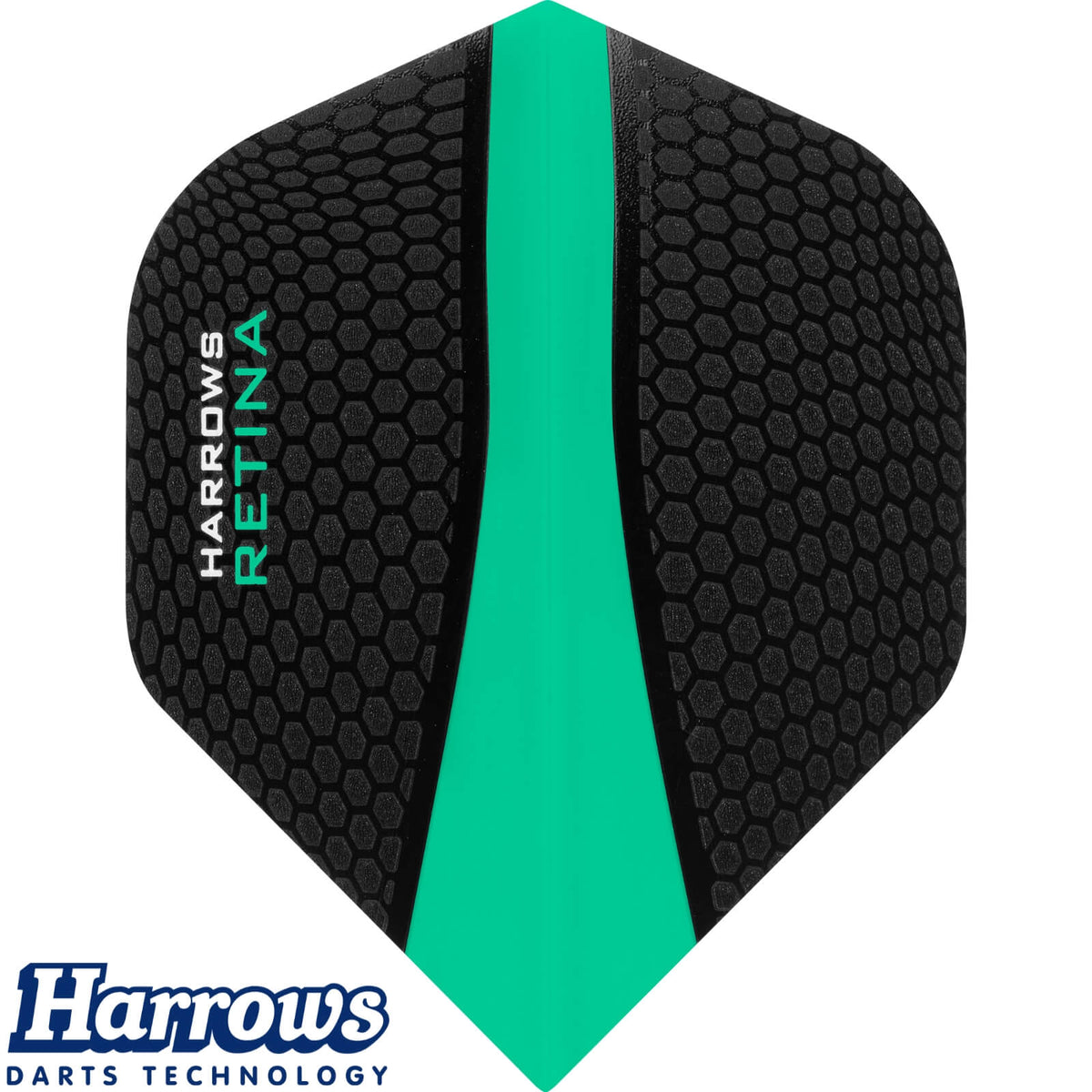 Dart Flights - Harrows - Retina - Big Wing Dart Flights Jade