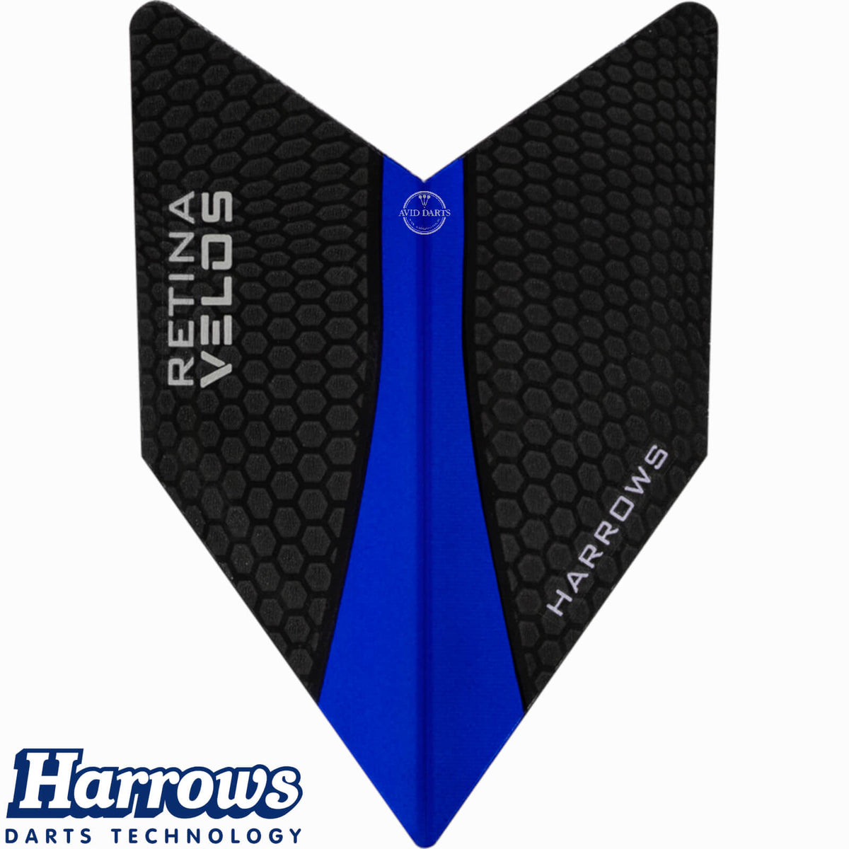 Dart Flights - Harrows - Retina - Velos Dart Flights Blue