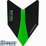 Harrows - Retina - Velos Dart Flights - Green