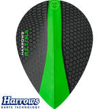Harrows - Retina - Pear Dart Flights - Green
