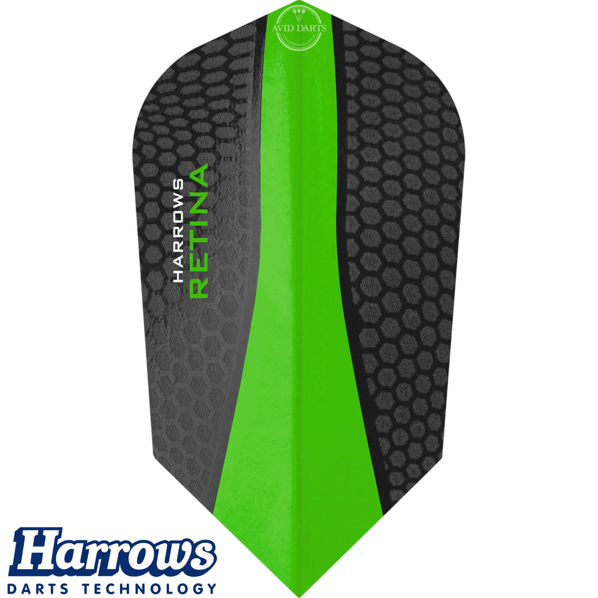 Dart Flights - Harrows - Retina - Slim Dart Flights Green