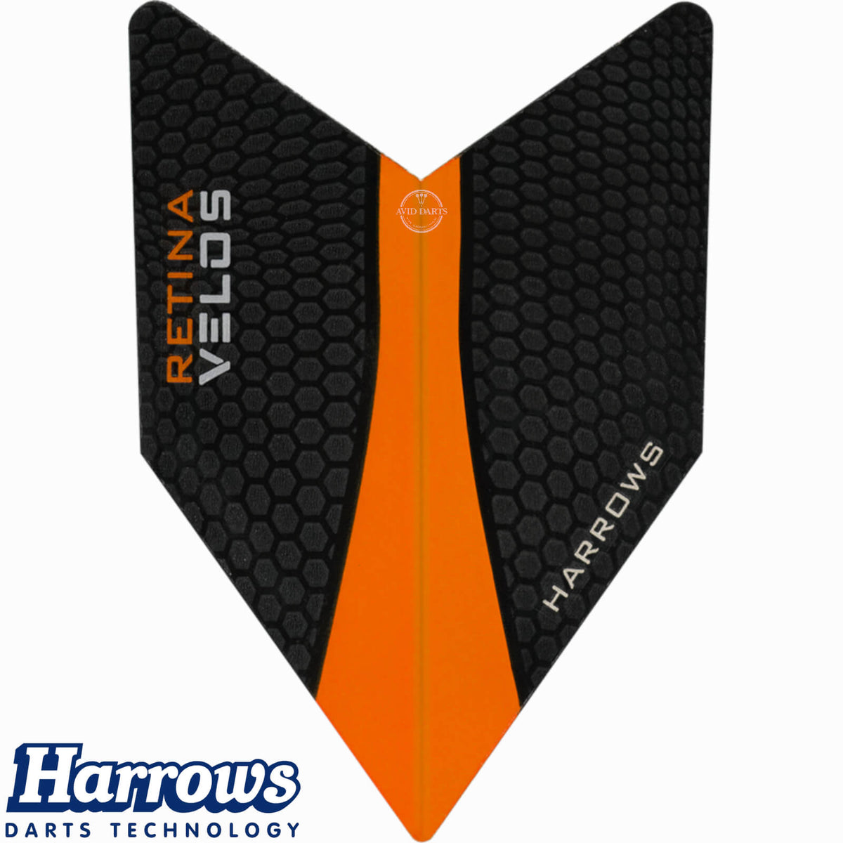 Dart Flights - Harrows - Retina - Velos Dart Flights Orange