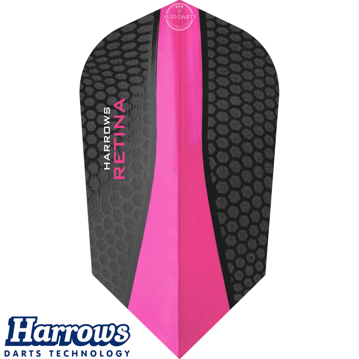 Dart Flights - Harrows - Retina - Slim Dart Flights Pink