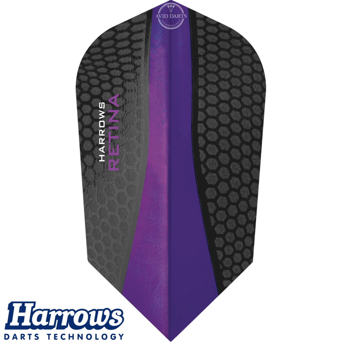 Dart Flights - Harrows - Retina - Slim Dart Flights Purple