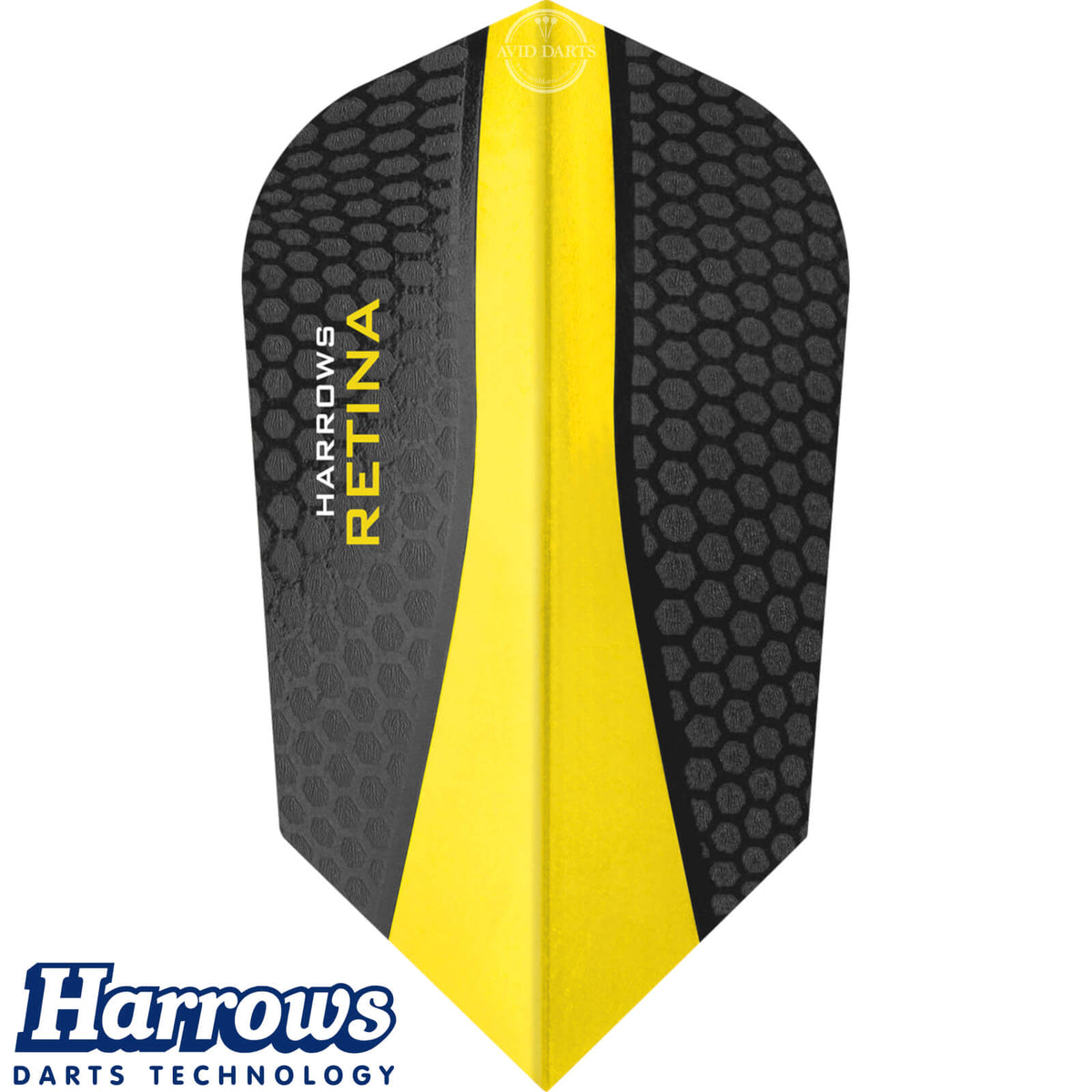 Dart Flights - Harrows - Retina - Slim Dart Flights Yellow