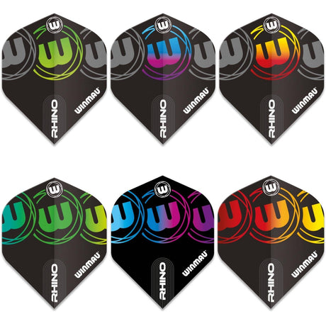 Winmau - Rhino Extra Thick - Big Wing Dart Flights -