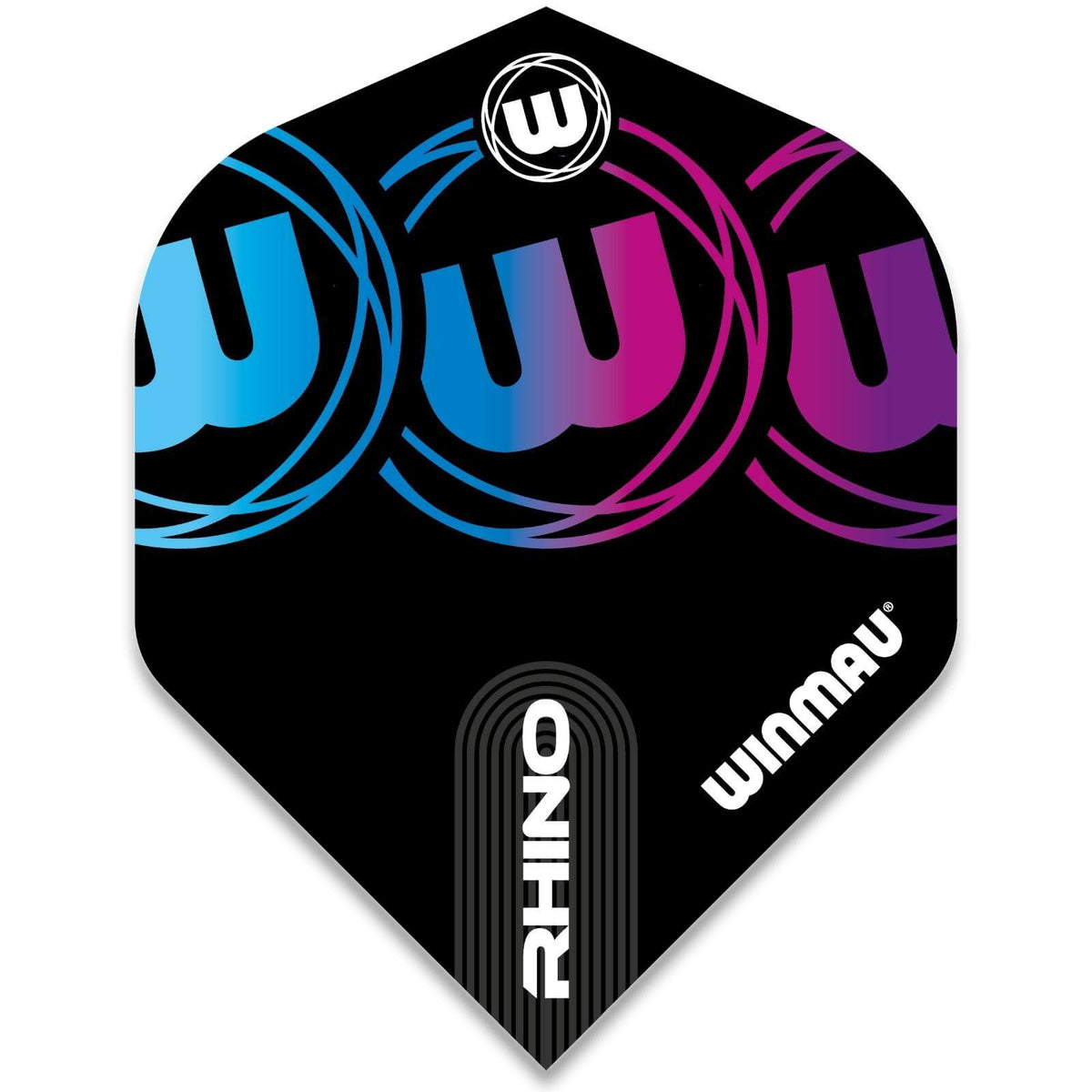 Dart Flights - Winmau - Rhino Extra Thick - Big Wing Dart Flights 6905-229