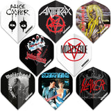 Winmau - Rock Legends 1 of 2 - Big Wing Dart Flights -