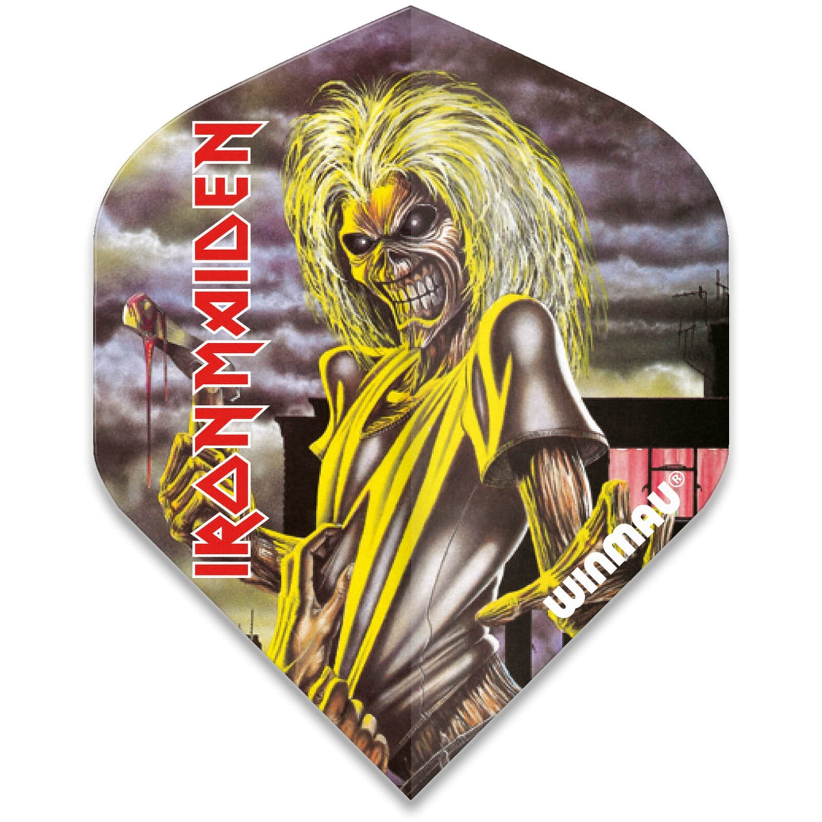 Dart Flights - Winmau - Rock Legends 1 of 2 - Big Wing Dart Flights Iron Maiden
