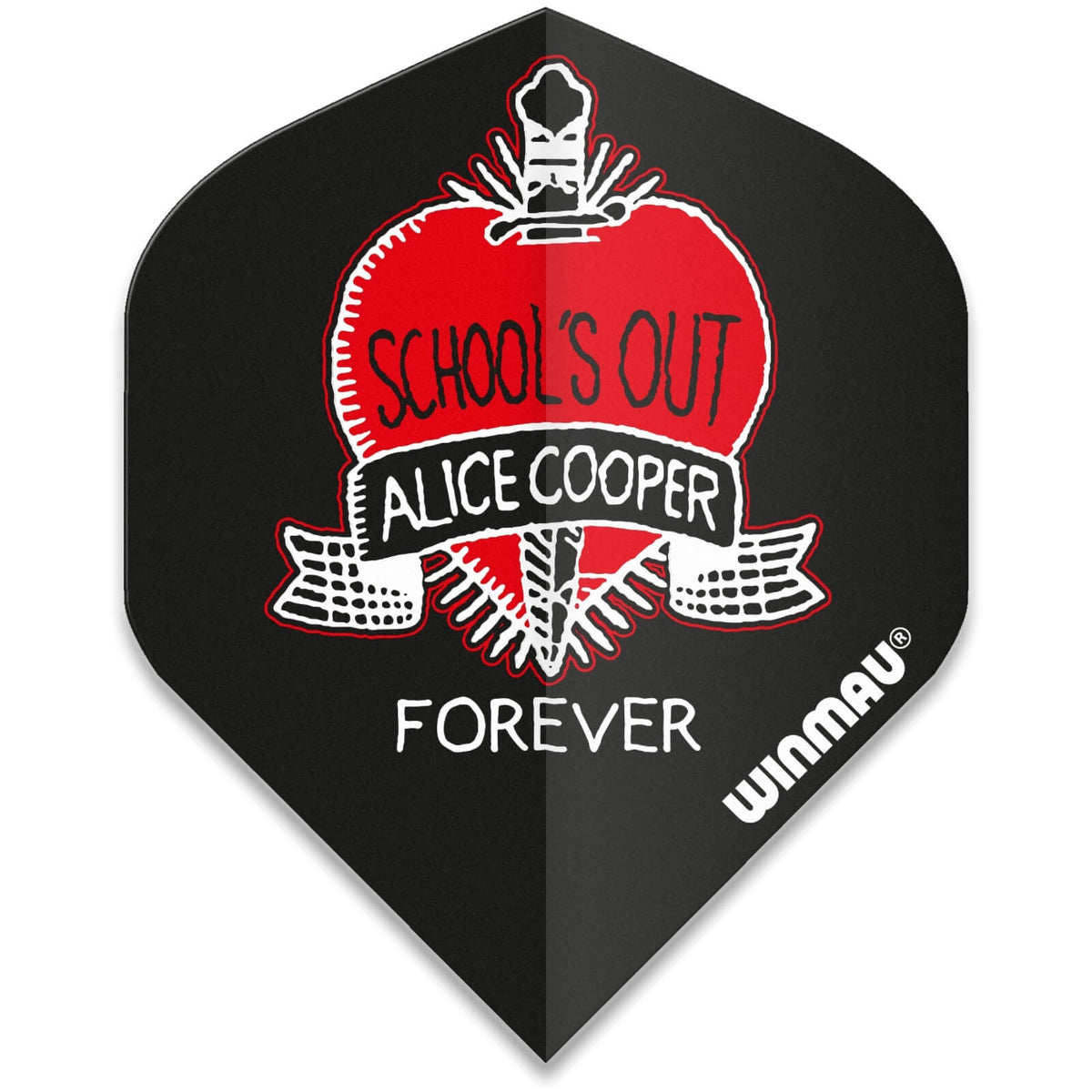 Dart Flights - Winmau - Rock Legends 2 of 2 - Big Wing Dart Flights Alice Cooper