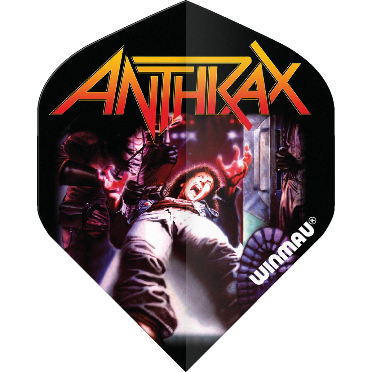 Dart Flights - Winmau - Rock Legends 2 of 2 - Big Wing Dart Flights Anthrax