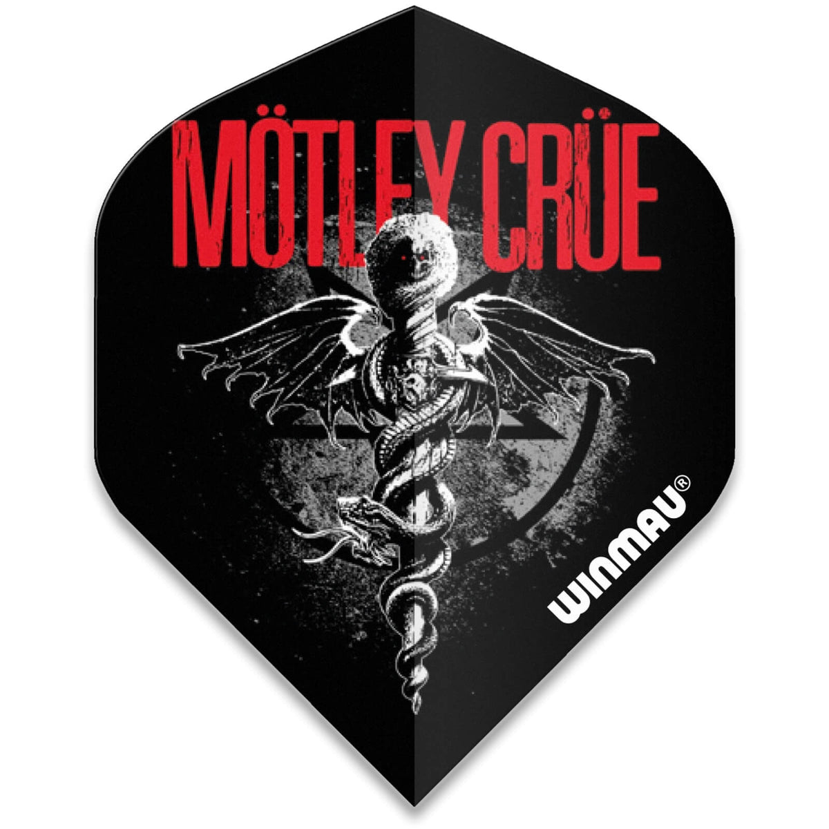 Dart Flights - Winmau - Rock Legends 2 of 2 - Big Wing Dart Flights Motley Crue