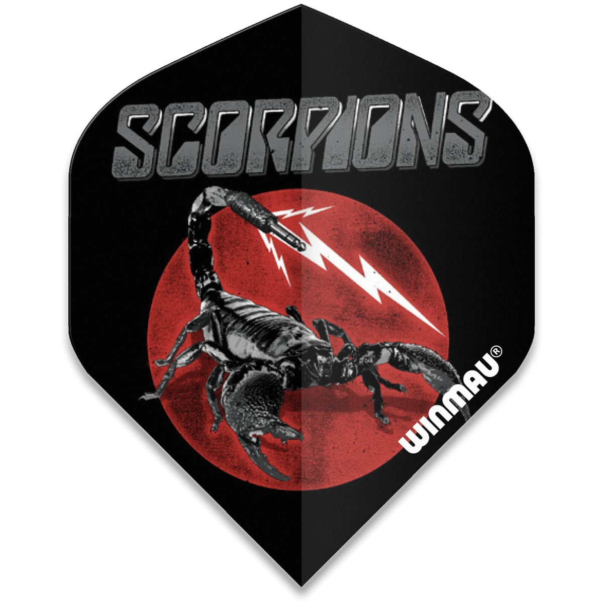 Dart Flights - Winmau - Rock Legends 2 of 2 - Big Wing Dart Flights Scorpions