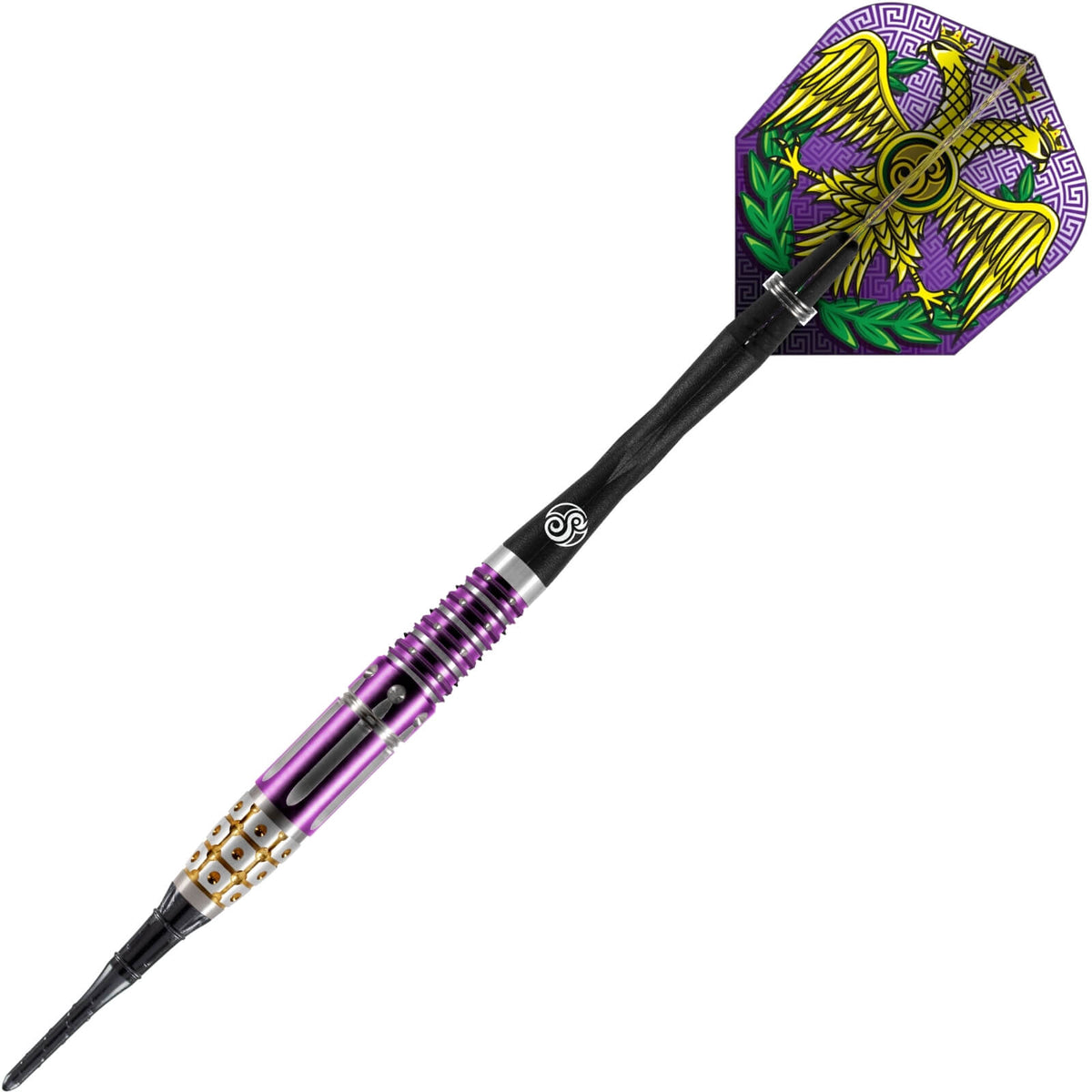 Darts - Shot - Roman Empire Caesar Darts - Soft Tip - 95% Tungsten - 18g 20g 