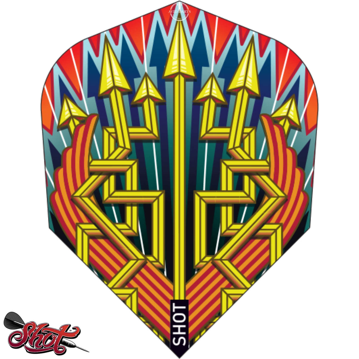 Dart Flights - Shot - Roman Empire - Standard Dart Flights Legion
