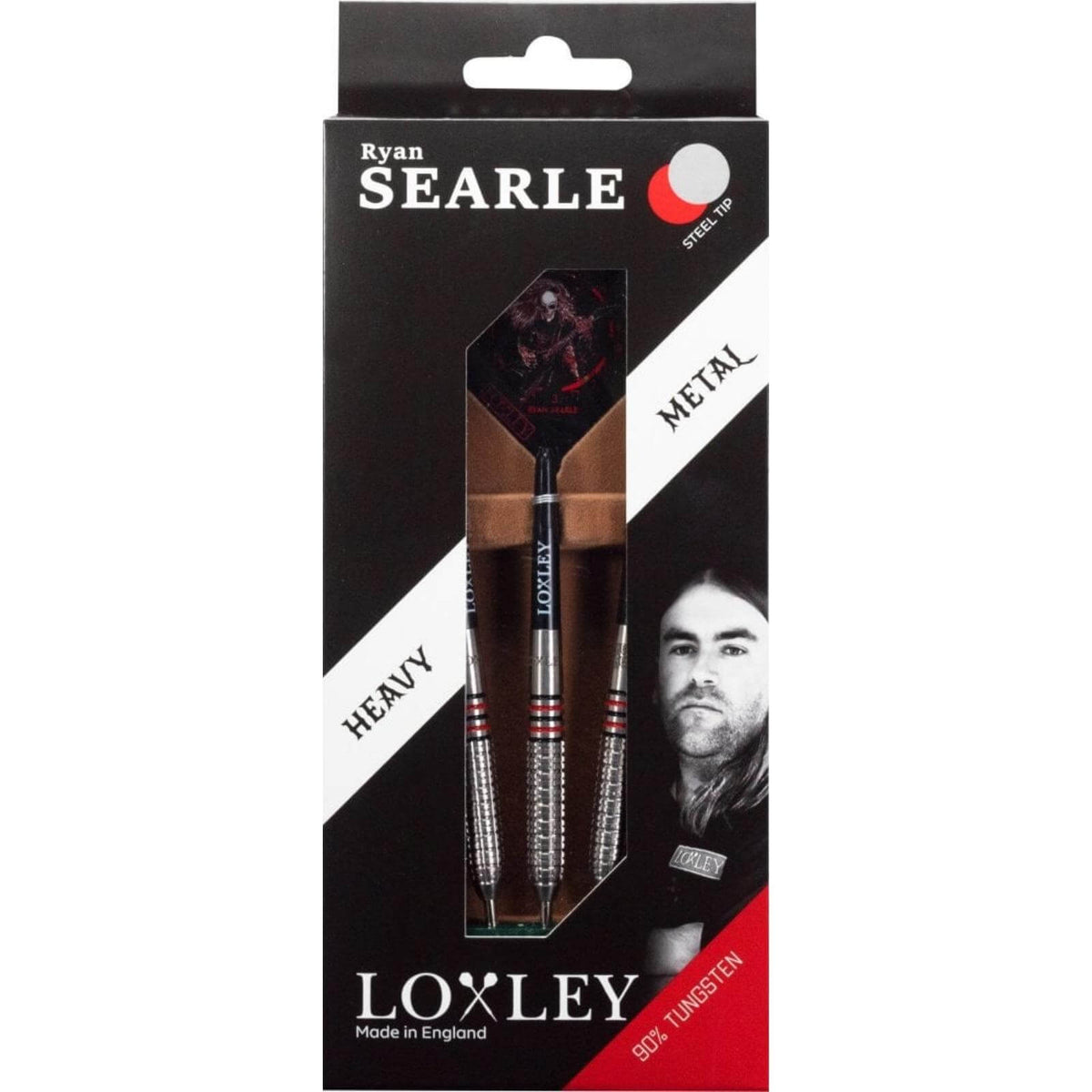 Darts - Loxley - Ryan Searle Darts - Steel Tip - 90% Tungsten - 22g 23g 24g 26g 29g 32g 