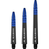 Mission - Sabre Black - Hybrid Dart Shafts - Short (36mm) / Blue