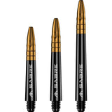 Mission - Sabre Black - Hybrid Dart Shafts - Short (36mm) / Gold