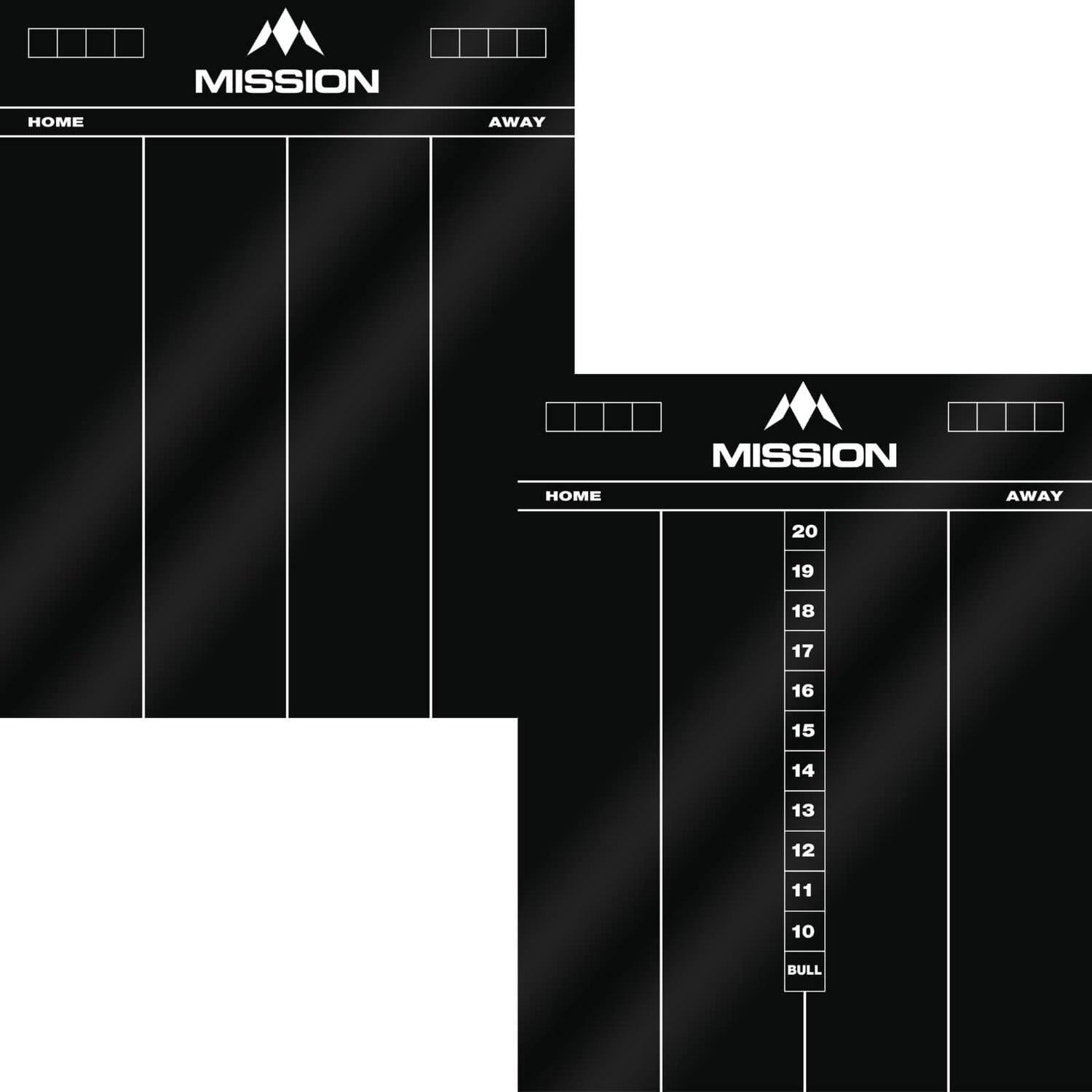 Mission - Chalkboard - Two Sided - 501 And Cricket -
