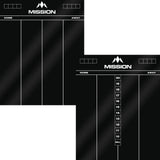 Mission - Chalkboard - Two Sided - 501 And Cricket -