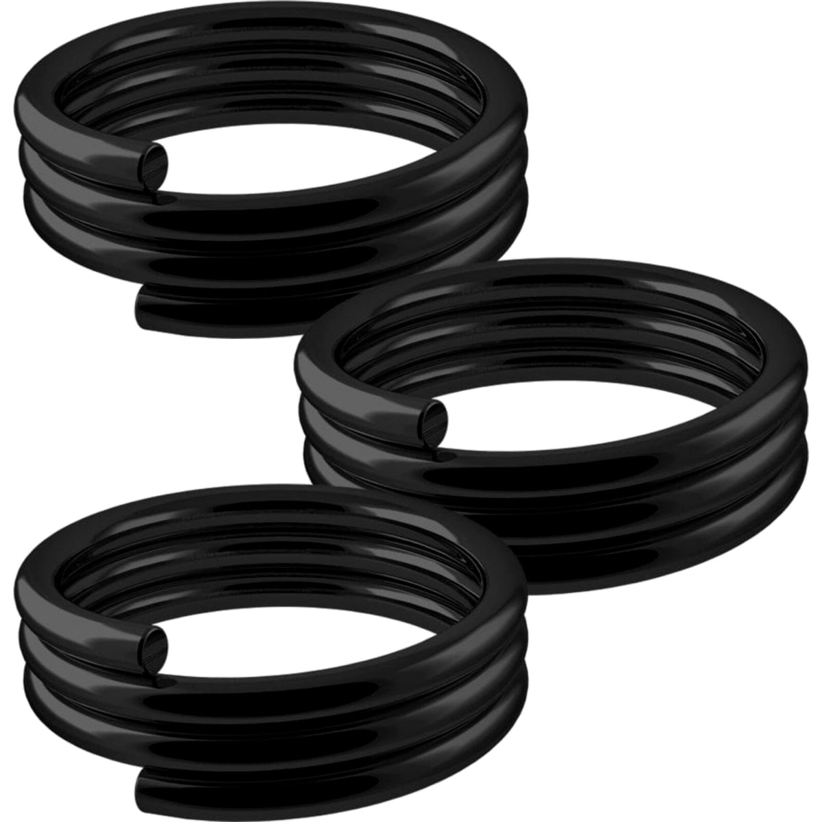 Shaft Accessories - Designa - 10 Sets of Spare Dart Shaft Springs Black