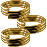 Designa - 10 Sets of Spare Dart Shaft Springs - Gold