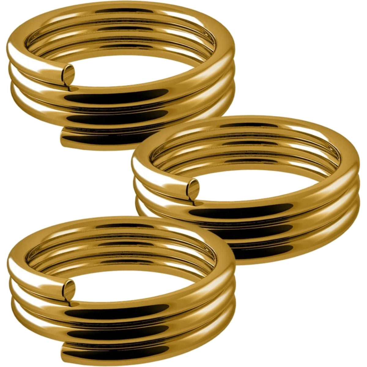 Shaft Accessories - Designa - 10 Sets of Spare Dart Shaft Springs Gold