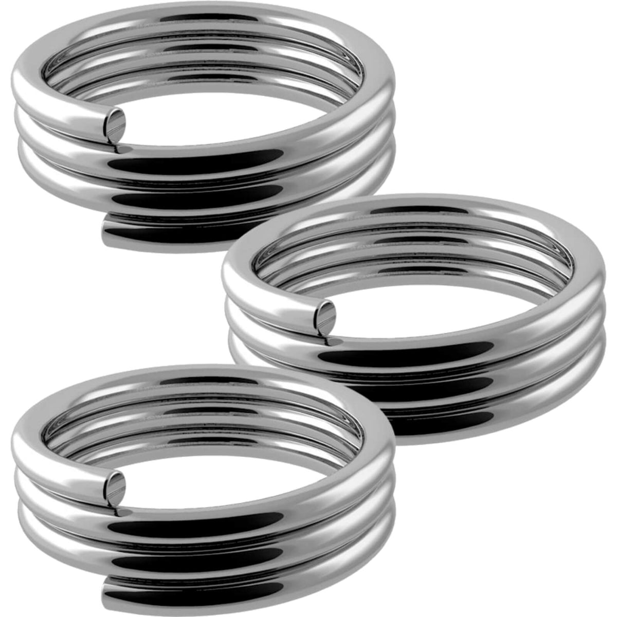 Shaft Accessories - Designa - 10 Sets of Spare Dart Shaft Springs Silver