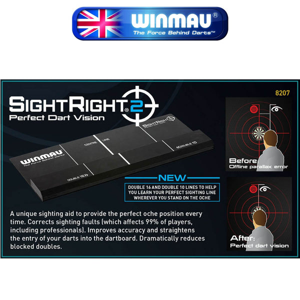 Winmau SightRight 2 Darts Stance Alignment Tool For Sale | Avid