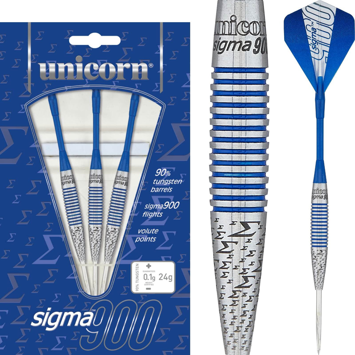 Harrows Ice Recut 90% Tungsten Steel Tip Darts Set 21g, 22g, 23g & 24g - Includes Silver Supergrip Carbon Midi Shafts and New 100 Micron ICE Flights (22g Harrows Ice Recut 90% Tungsten Steel Tip Darts Set 21g, 22g, 23g & 24g - Includes Silver Supergrip Carbon Midi Shafts and New 100 Micron ICE Flights (22g