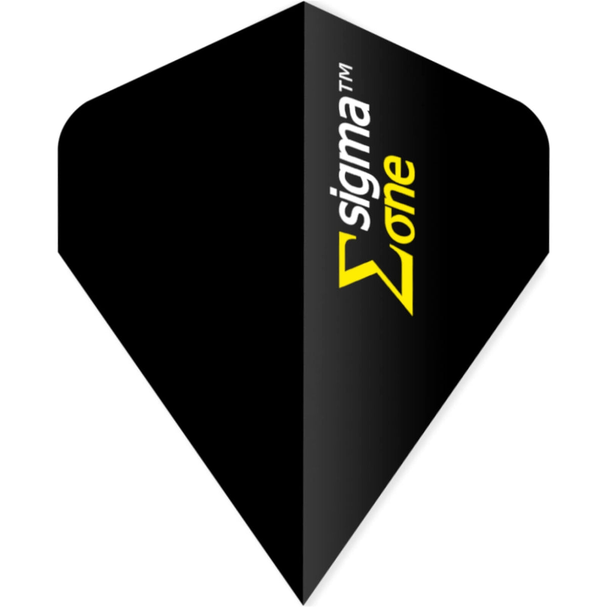 Dart Flights - Unicorn - Sigma One Dart Flights Black