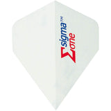 Unicorn - Sigma One Dart Flights - White