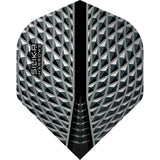 Harrows - Silika - Big Wing Dart Flights - Black