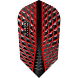 Harrows - Silika - Slim Dart Flights - Red