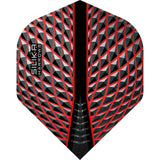 Harrows - Silika - Big Wing Dart Flights - Red