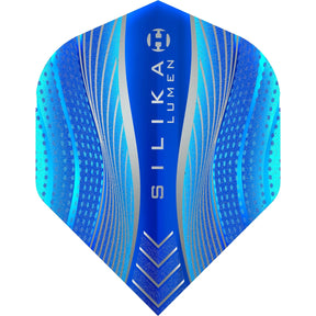 Harrows - Silika Lumen - Big Wing Dart Flights - Blue