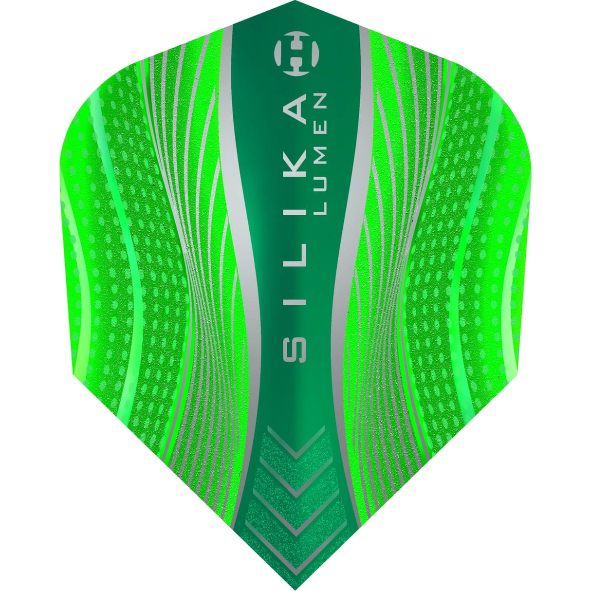 Harrows - Silika Lumen - Standard Dart Flights - Green
