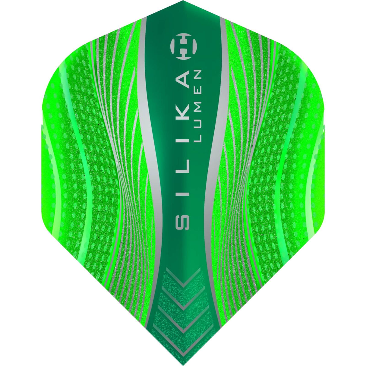 Harrows - Silika Lumen - Big Wing Dart Flights - Green