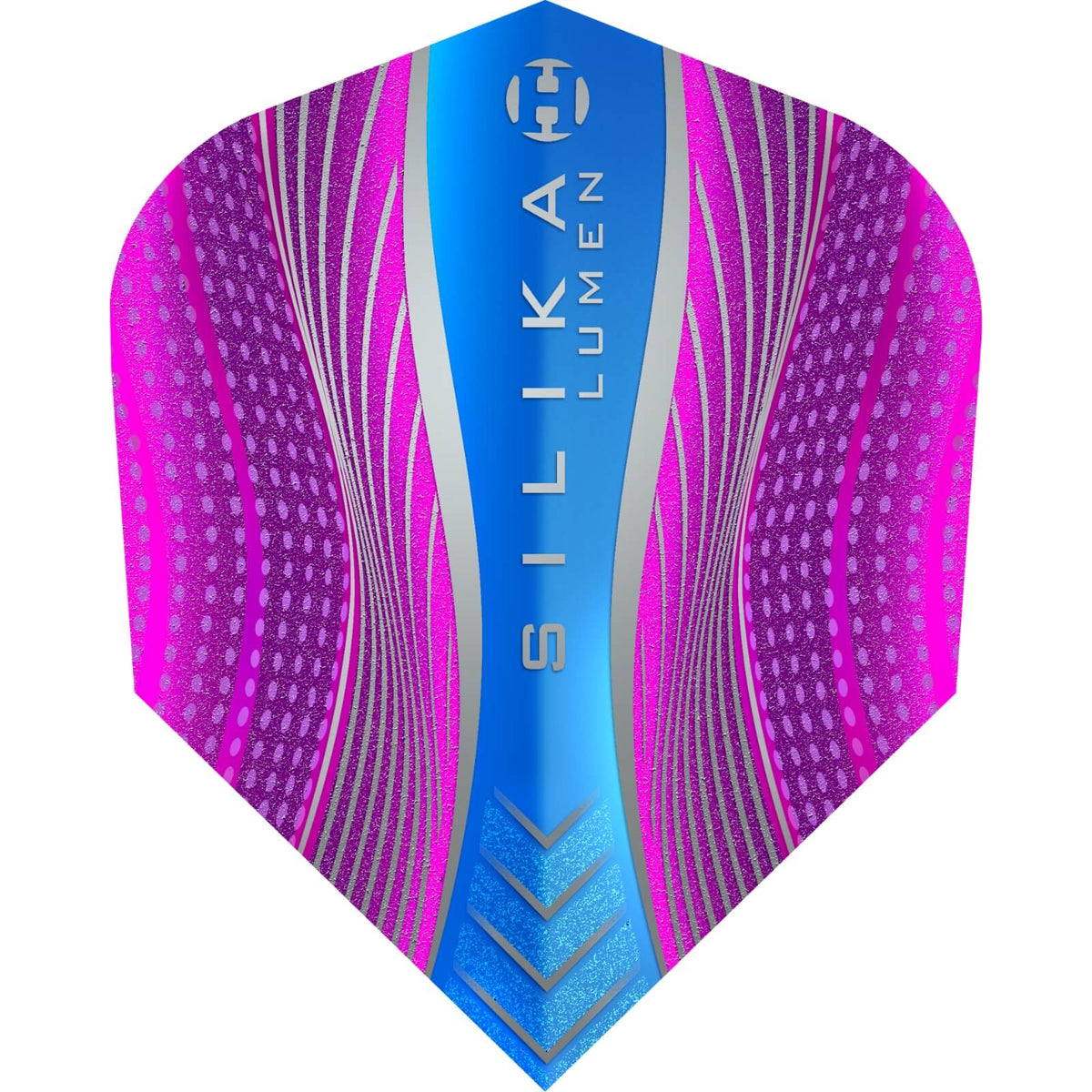 Dart Flights - Harrows - Silika Lumen - Standard Dart Flights Pink