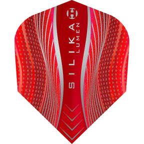 Harrows - Silika Lumen - Standard Dart Flights - Red