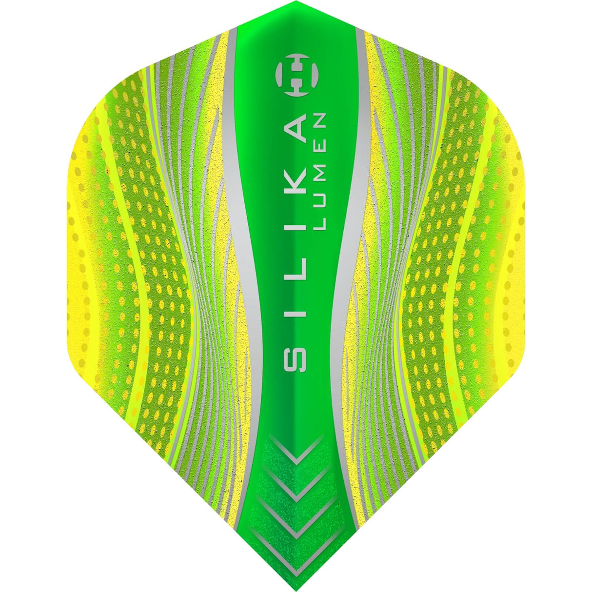Harrows - Silika Lumen - Big Wing Dart Flights - Yellow