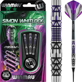 Winmau - Simon Whitlock Special Edition Darts - Soft Tip - 90% Tungsten - 22g -