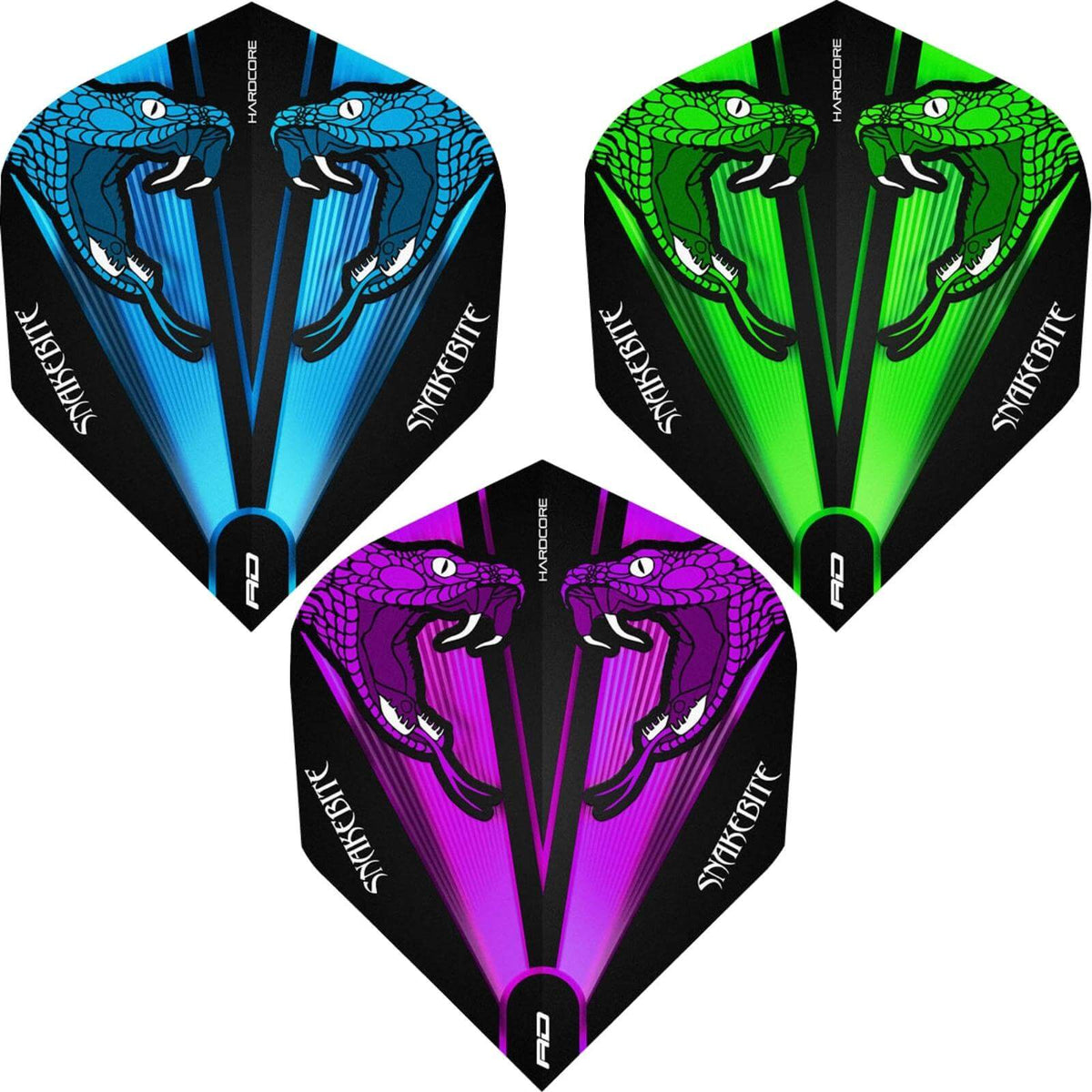 Dart Flights - Red Dragon - Peter Wright - Big Wing Dart Flights 