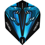 Red Dragon - Peter Wright - Big Wing Dart Flights - Blue Snakes